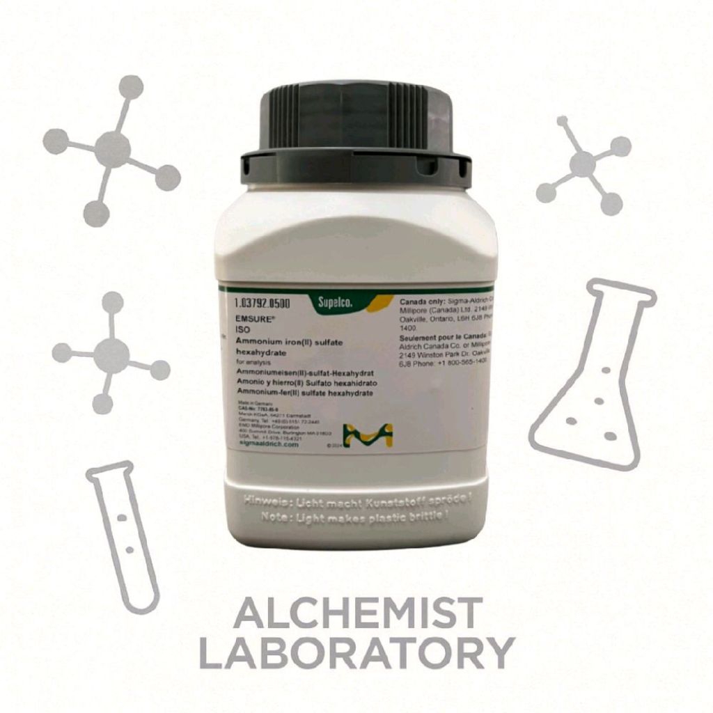 AMMONIUM IRON(II) SULFATE HEXAHYDRATE 500GR MERCK 1.03792.0500