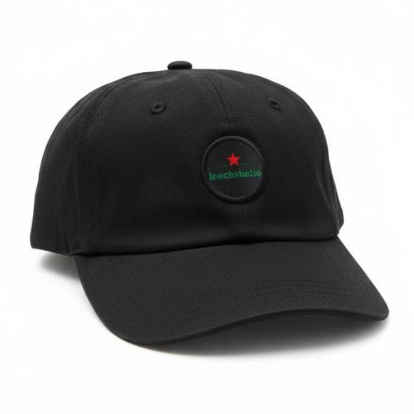 Leech.Co Caps - Leech Studio Bintang | Polo Cap | Topi Pria | Topi Baseball | Topi Unisex