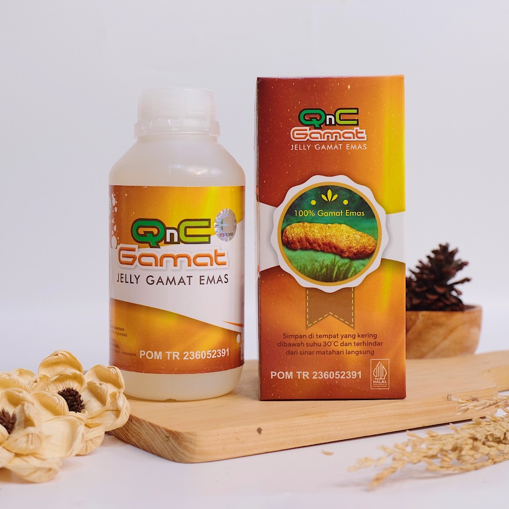 Obat Bintik Merah Berair dan Gatal di Kulit - Obat Kulit Gatal dan Berair Herbal QnC Jelly Gamat