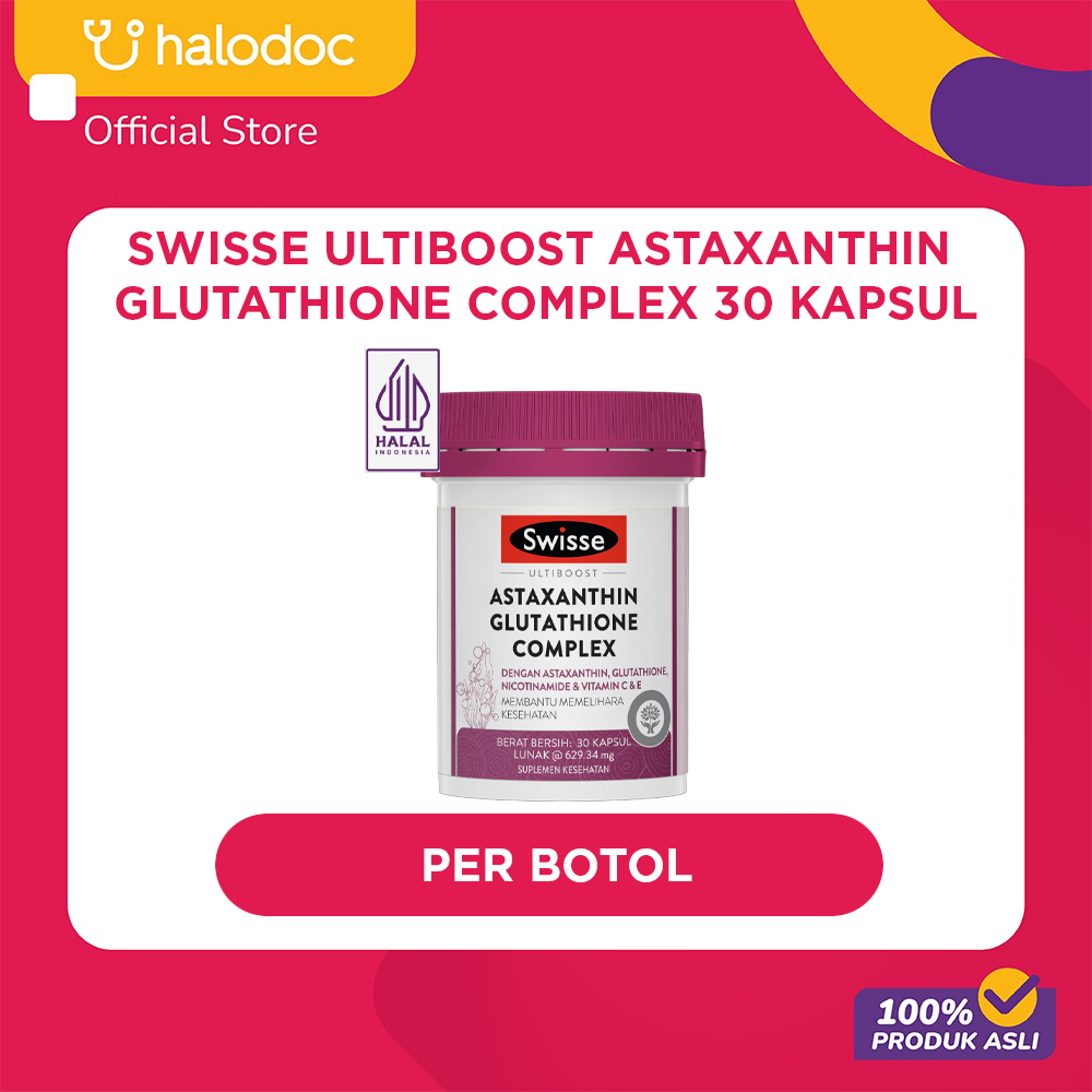 Swisse Ultiboost Astaxanthin Glutathione Complex 30 Kapsul