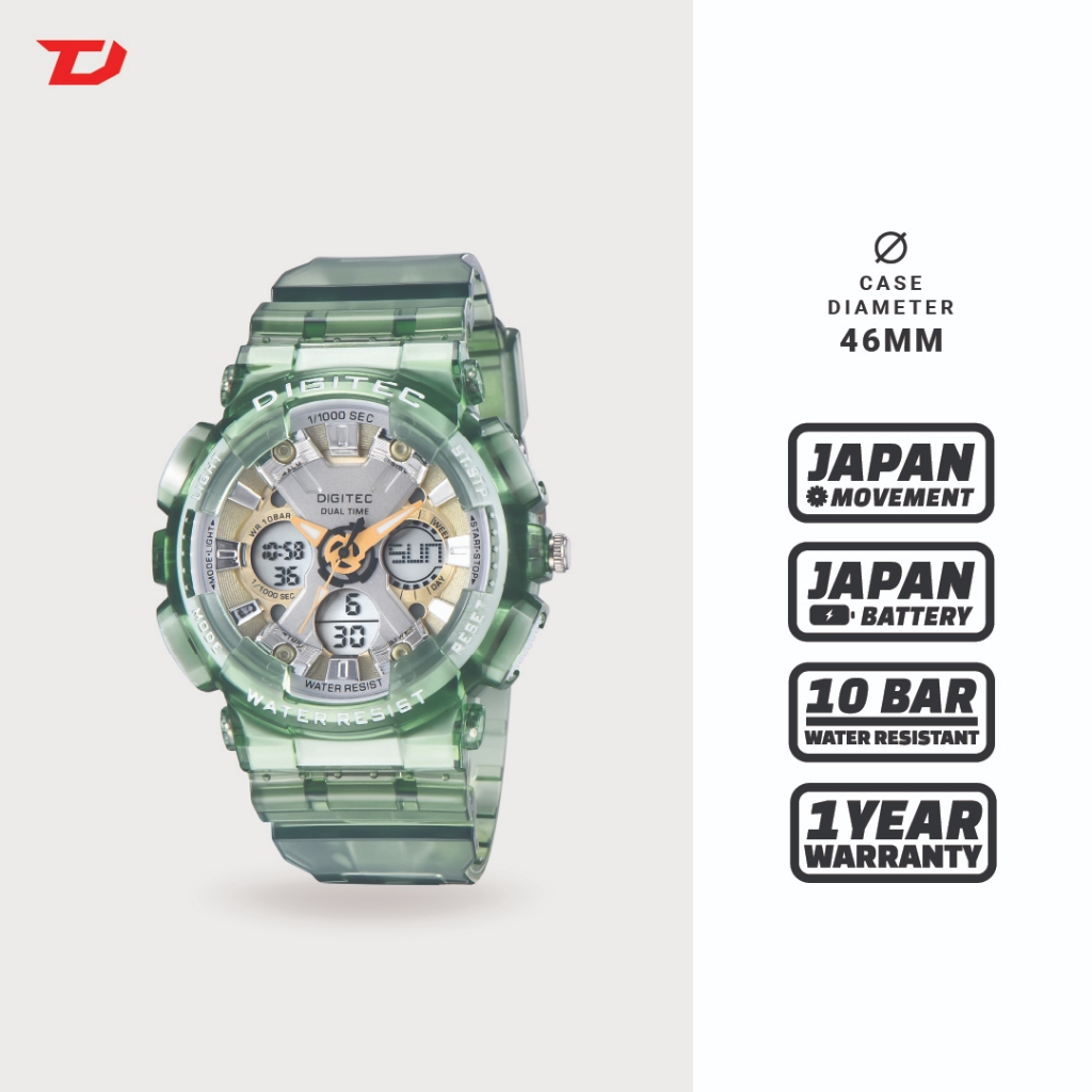Jam Tangan Pria DIGITEC MDA-3032T