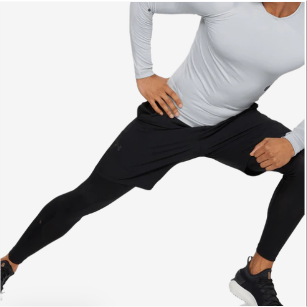 CELANA COMPRESSION UA small Under Armour Men's RUSH running training Core Leggings 1327648-001 Small