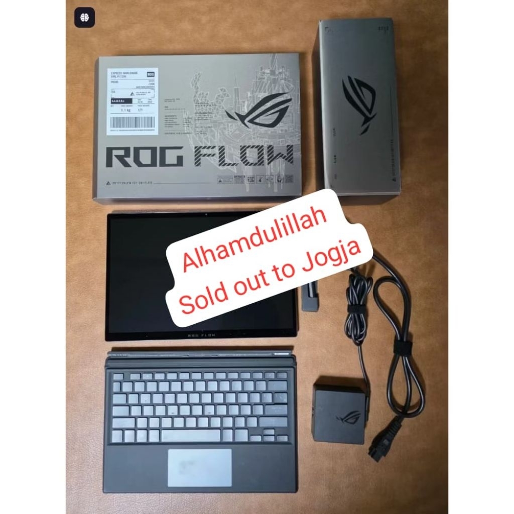 ASUS ROG Flow Z13 GZ301ZE-LD165W - Intel Core i9-12900H (Gen 12) RTX 3050ti
