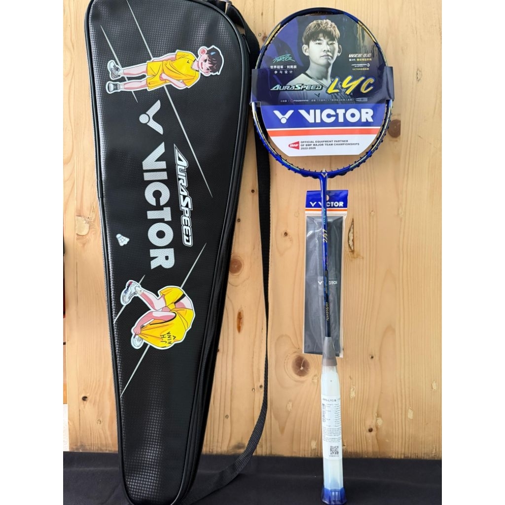 RAKET VICTOR AURASPEED LYC B ORIGINAL 100%
