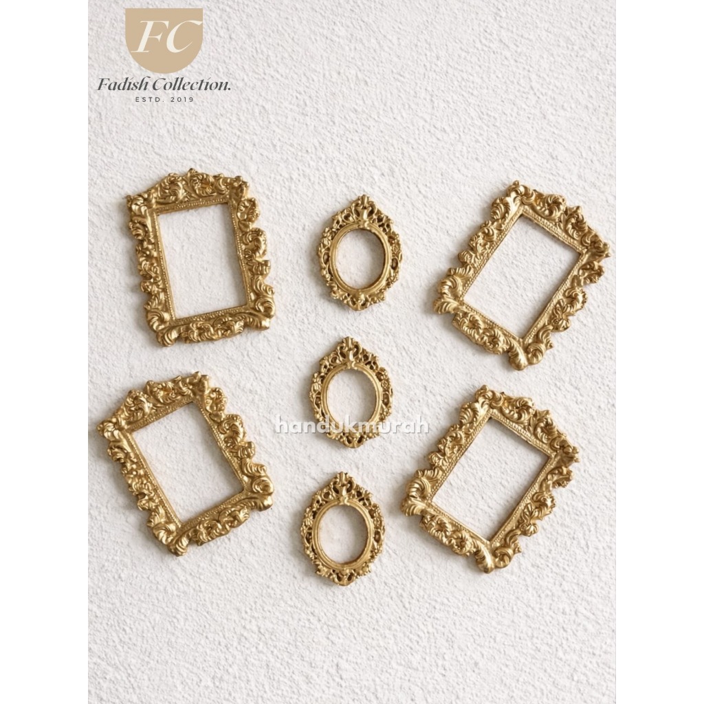 FIORI FRAME / FRAME MINI / FRAME KECIL / FRAME BULAT / FRAME LINGKARAN / FRAME OVAL MINI / FRAME FOT