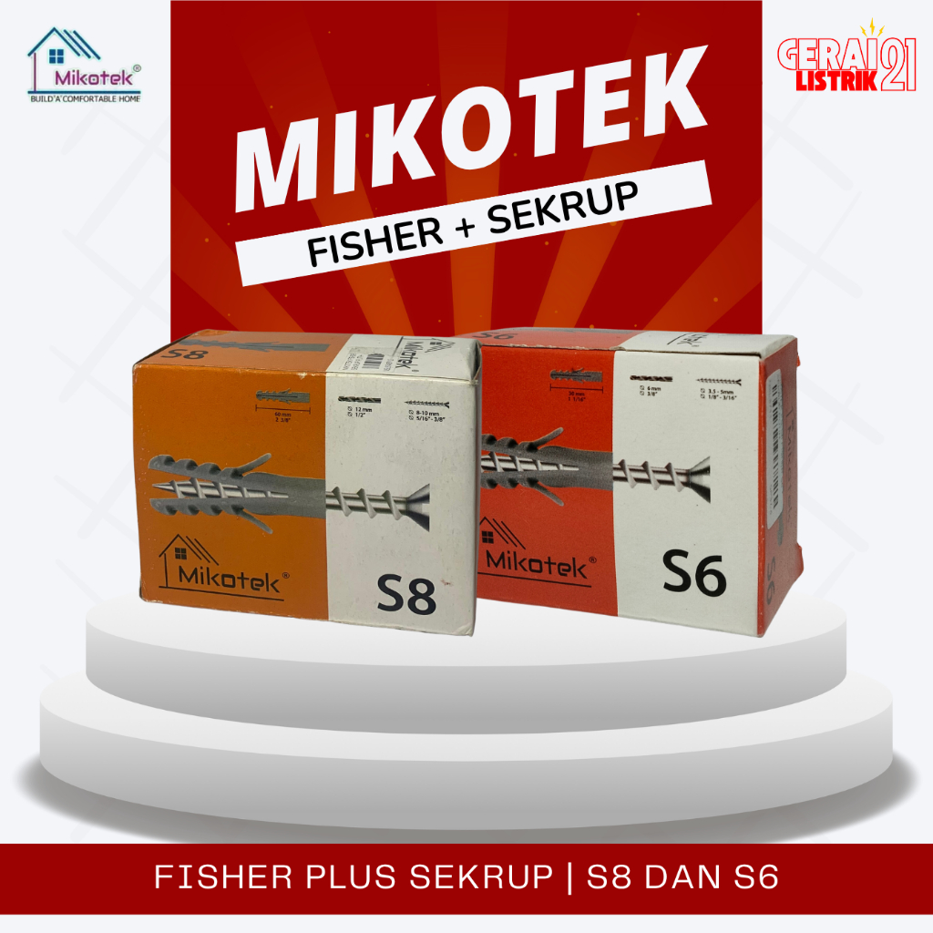MIKOTEK SEKRUP PLUS FISHER S6 S8