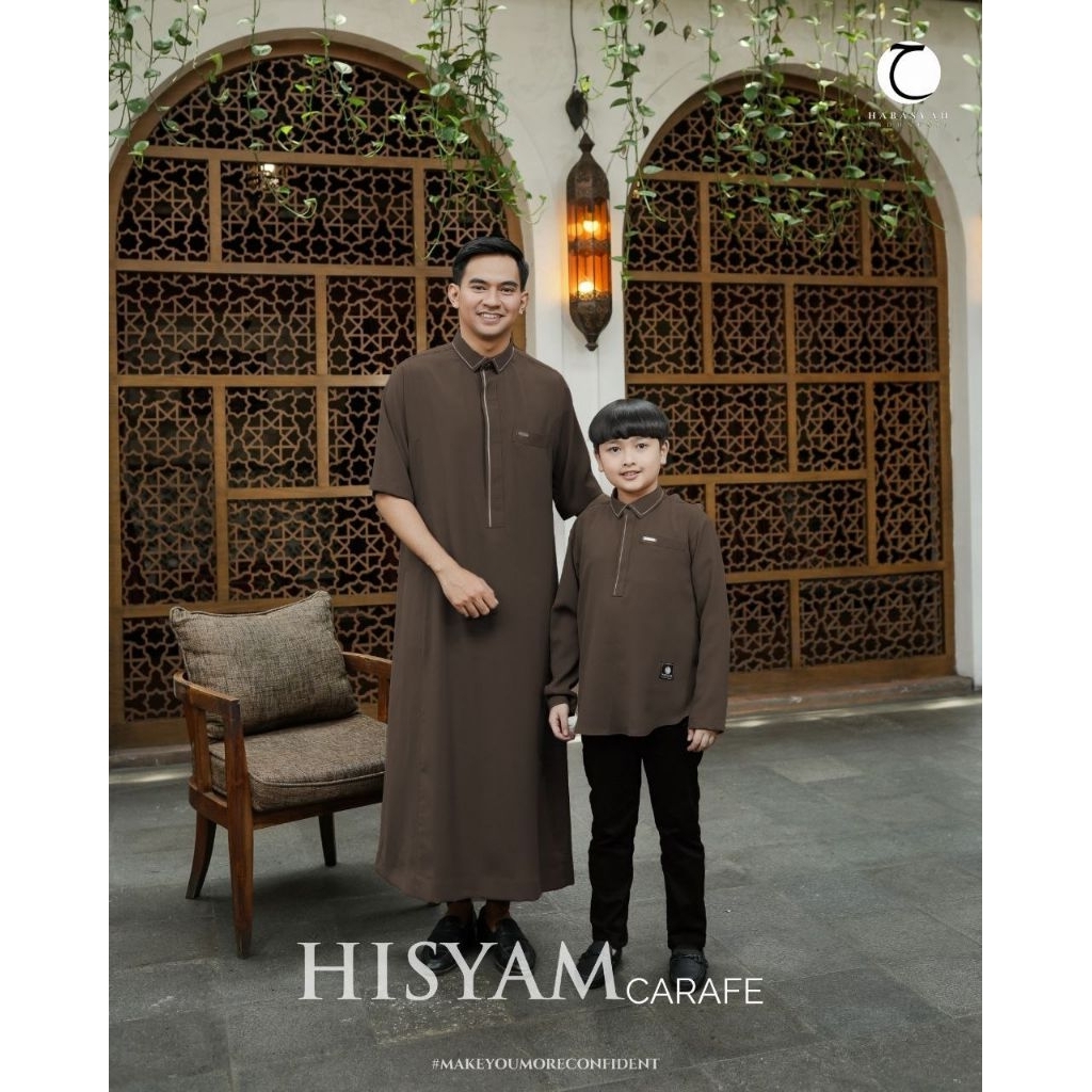 Jubah & Kurtah Hisyam Dewasa (Carafe) by Habasyah