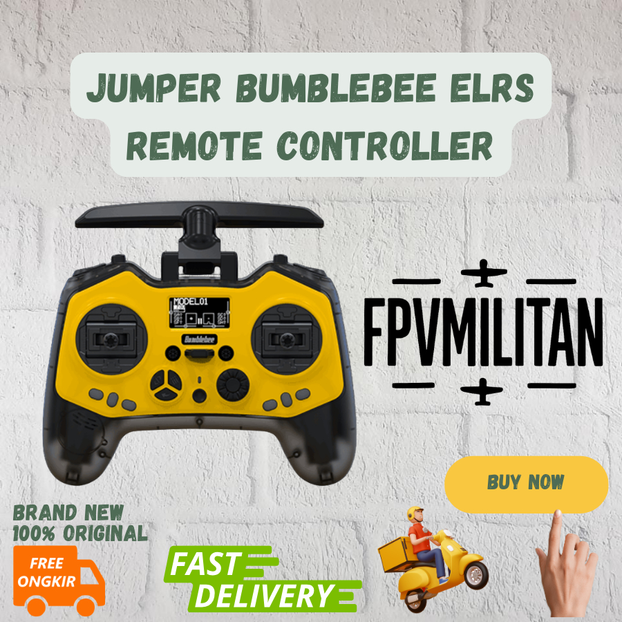 Jumper Bumblebee ELRS 2.4G OLED Screen Hall Sensor Gimbal EdgeTX Radio Controller TX