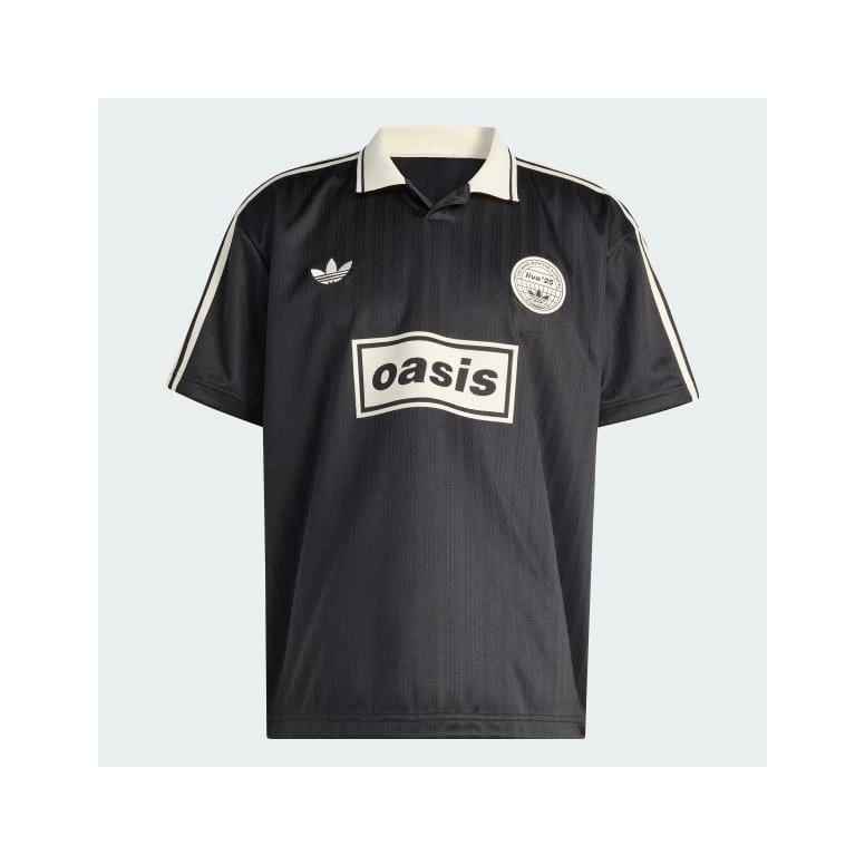 TSHIRT - Oasis x Adidas Jacquard Jersey Black