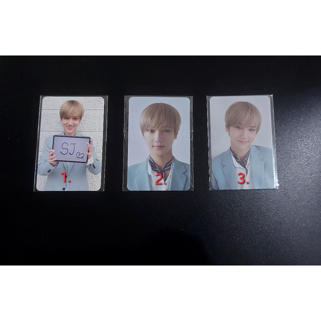PHOTOCARD YESUNG SUPER JUNIOR OFFICIAL 100%