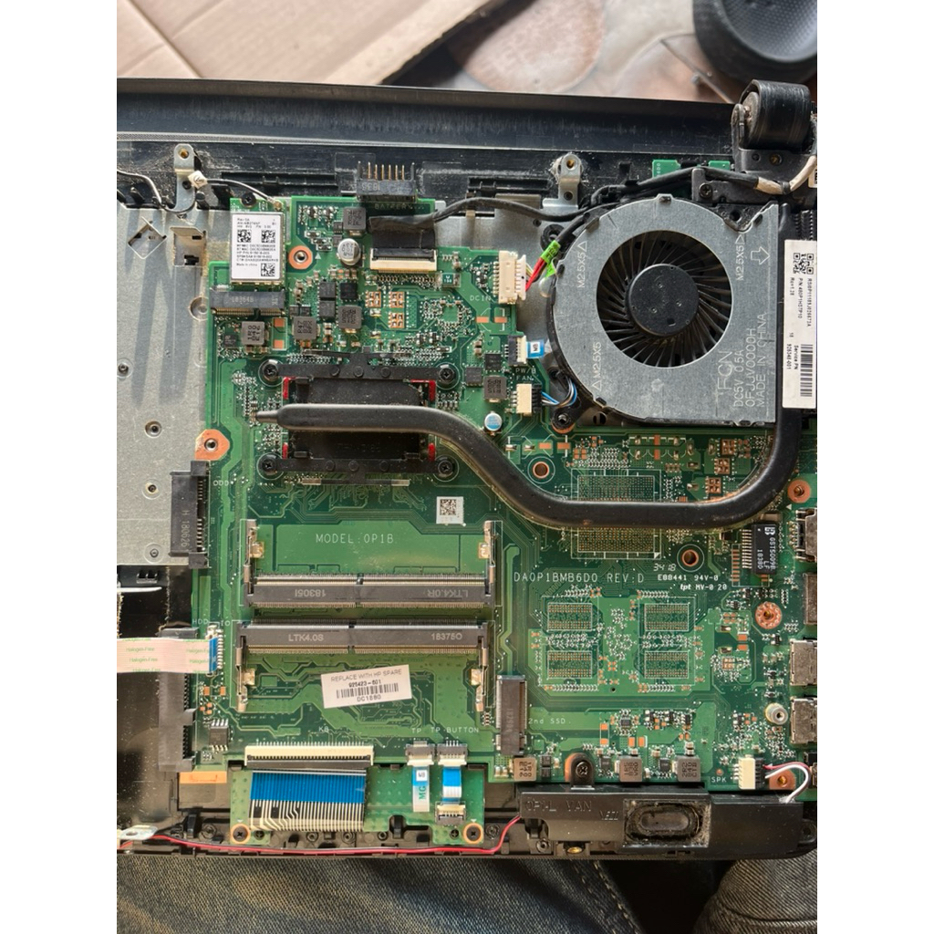 mainboard hp 14 bs hp 240 G6 core i3