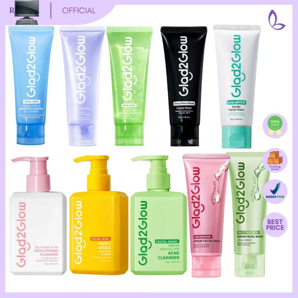 Glad2glow Facial wash-glad2glow-facial wash