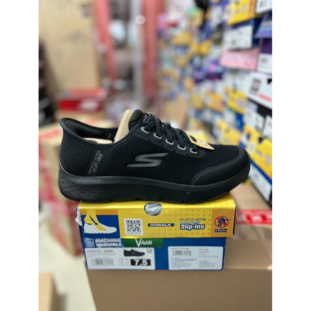 Skechers 216332/BBK GO WALK FLEX NETRO BLACK 40