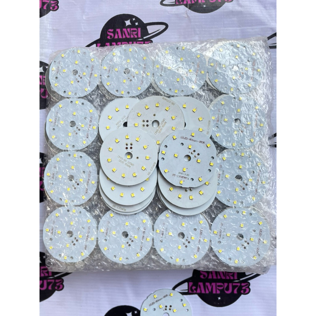 PCB LED DC ON TANPA DRIVER 15WATT