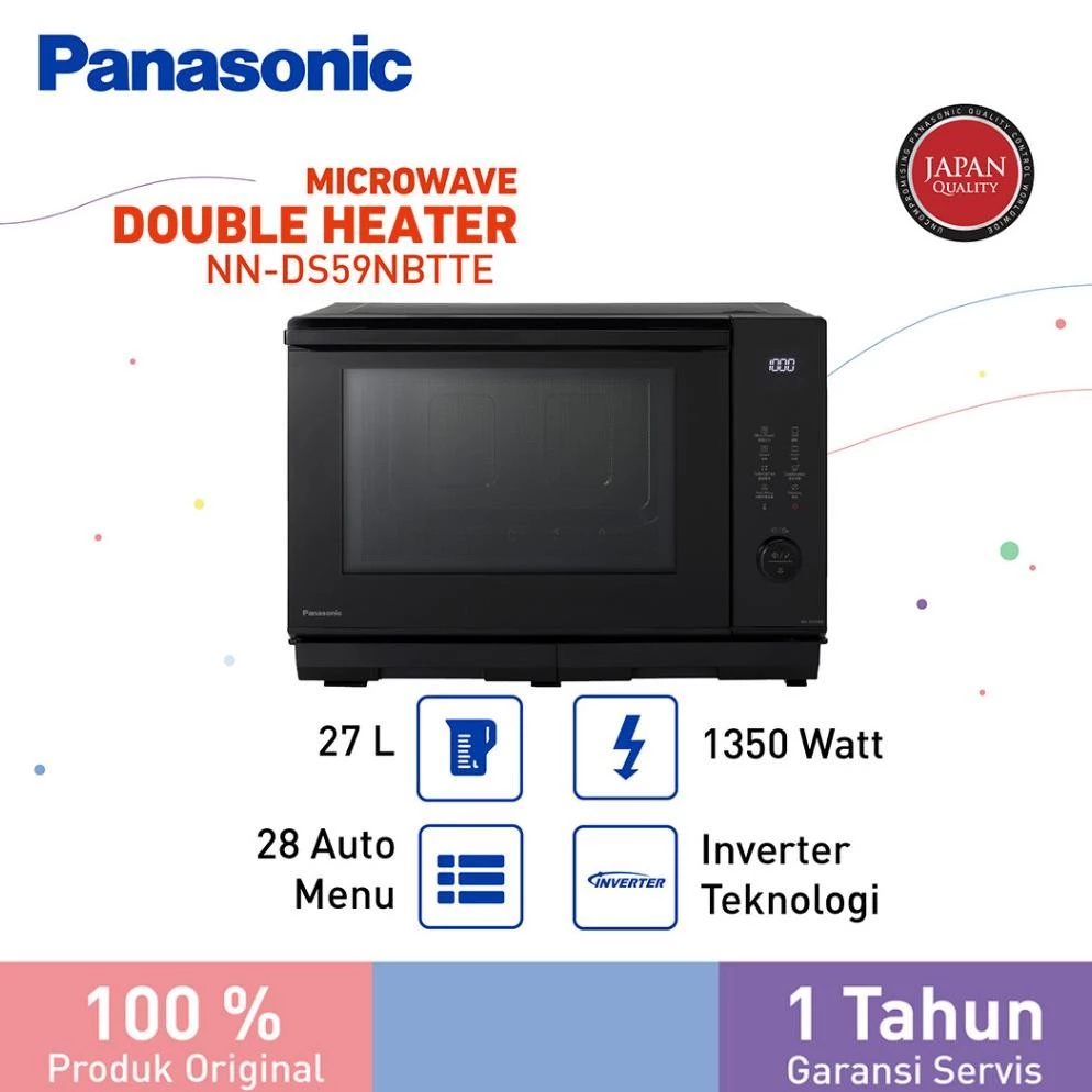 Panasonic NN-DS59NBTTE Microwave Oven Turbo Steam Inverter