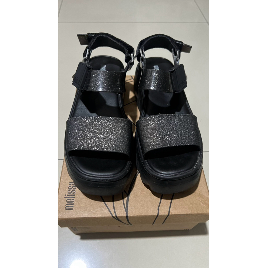 Melissa kick off sandal glitter