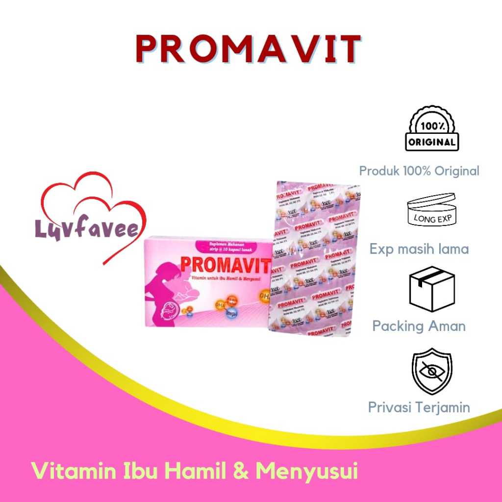 PROMAVIT Vitamin untuk Ibu Hamil & Menyusui