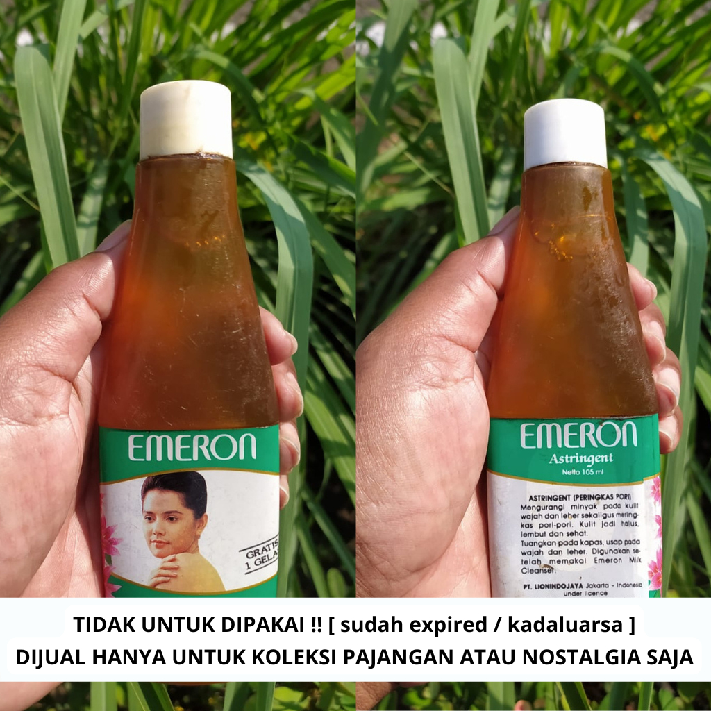 [ TIDAK UNTUK DIPAKAI ] KOLEKSI PRODUK JADUL EMERON TAHUN 1992 HANYA UNTUK PAJANGAN/NOSTALGIA SAJA