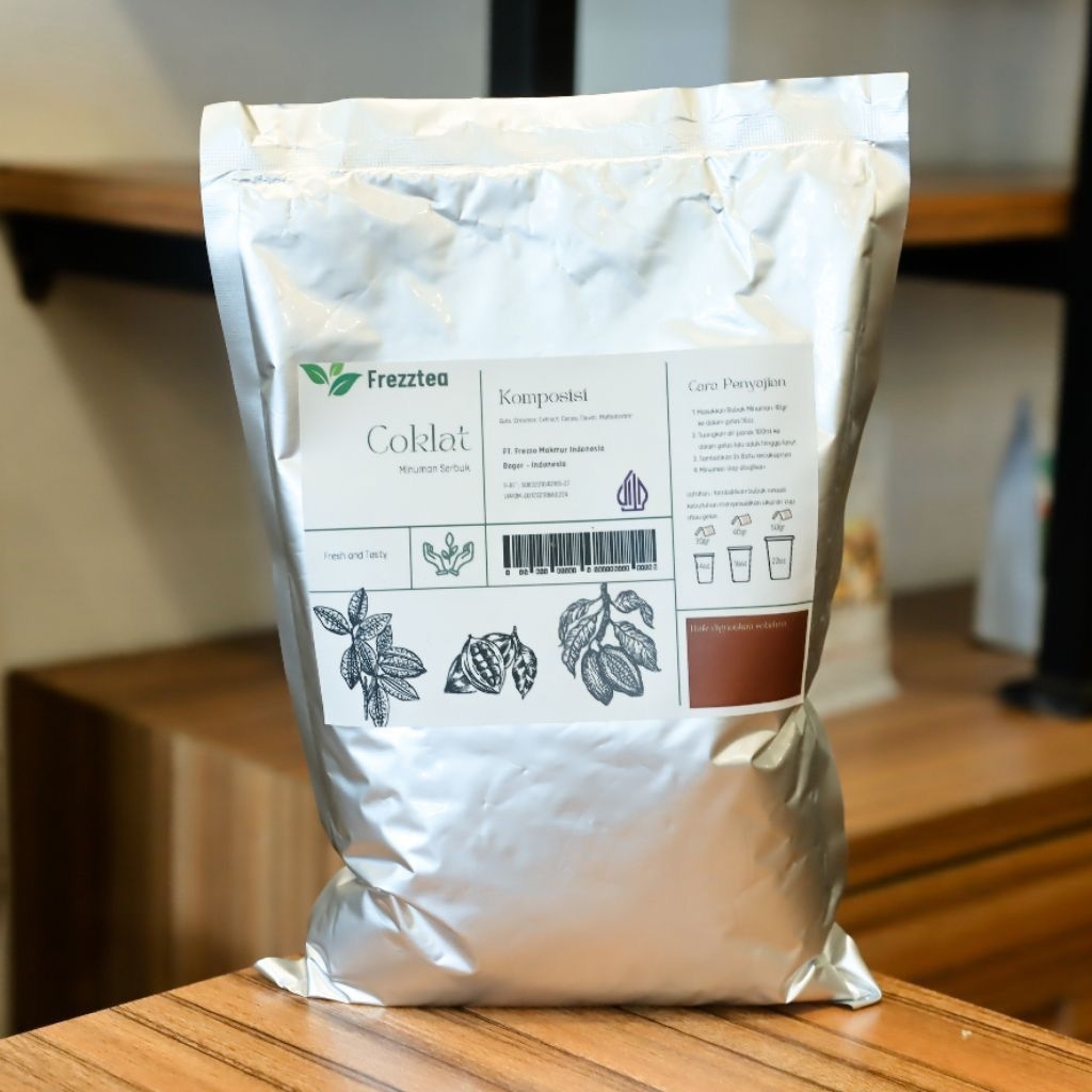 FREZZTEA Bubuk Minuman Coklat 1kg - Powder Coklat Bubuk Minuman Kekinian dan Termurah