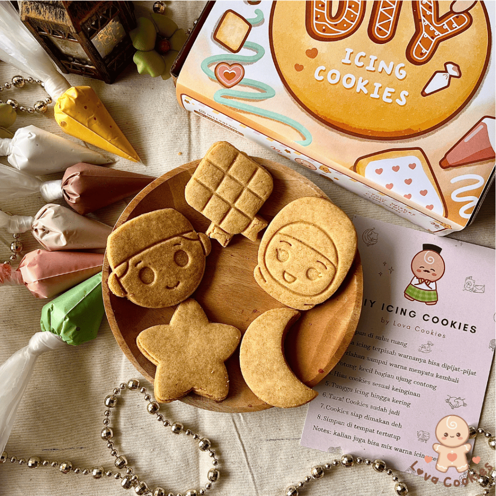 Produk: DIY Icing Cookies Lebaran "Kreasi Lezatmu"