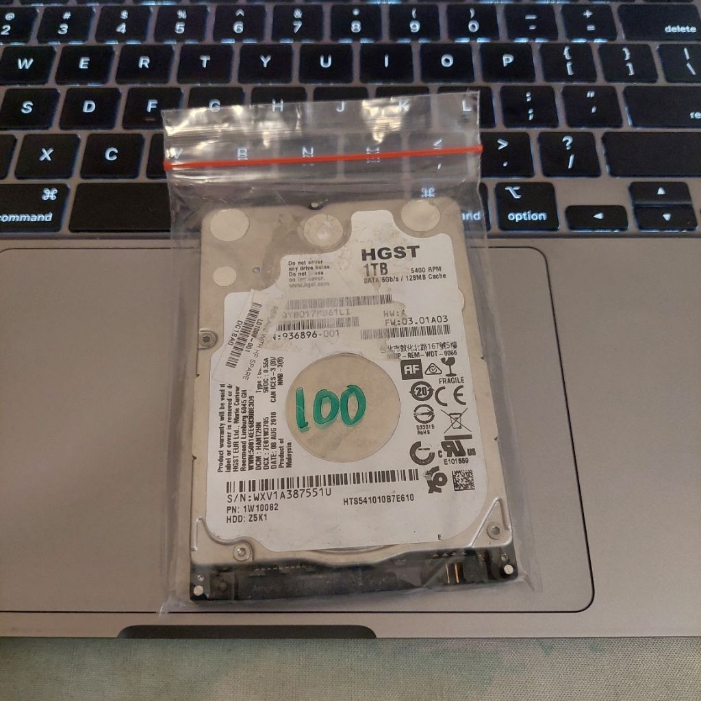 HDD 1TB HGST sentinel 100