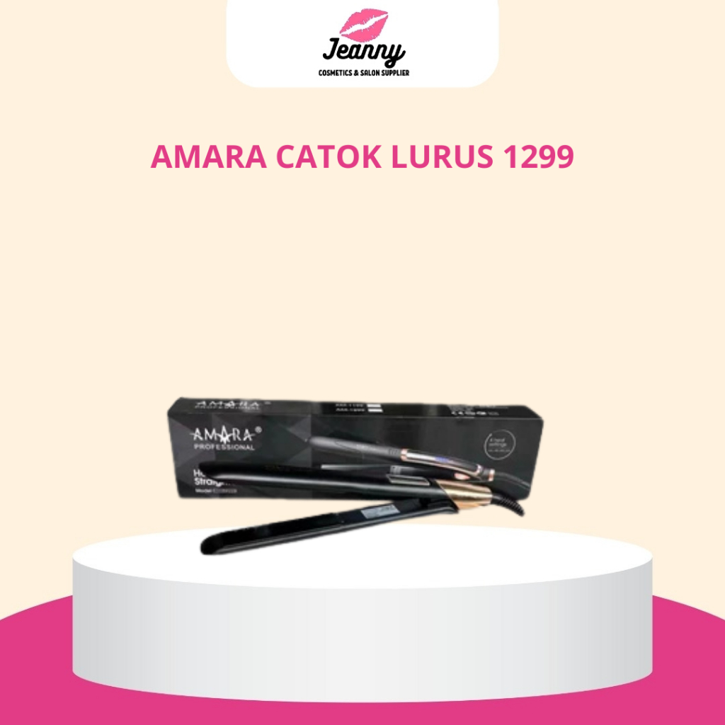 AMARA Profesional Catok AM-1299 | Catok Lurus | Alat Pelurus Rambut