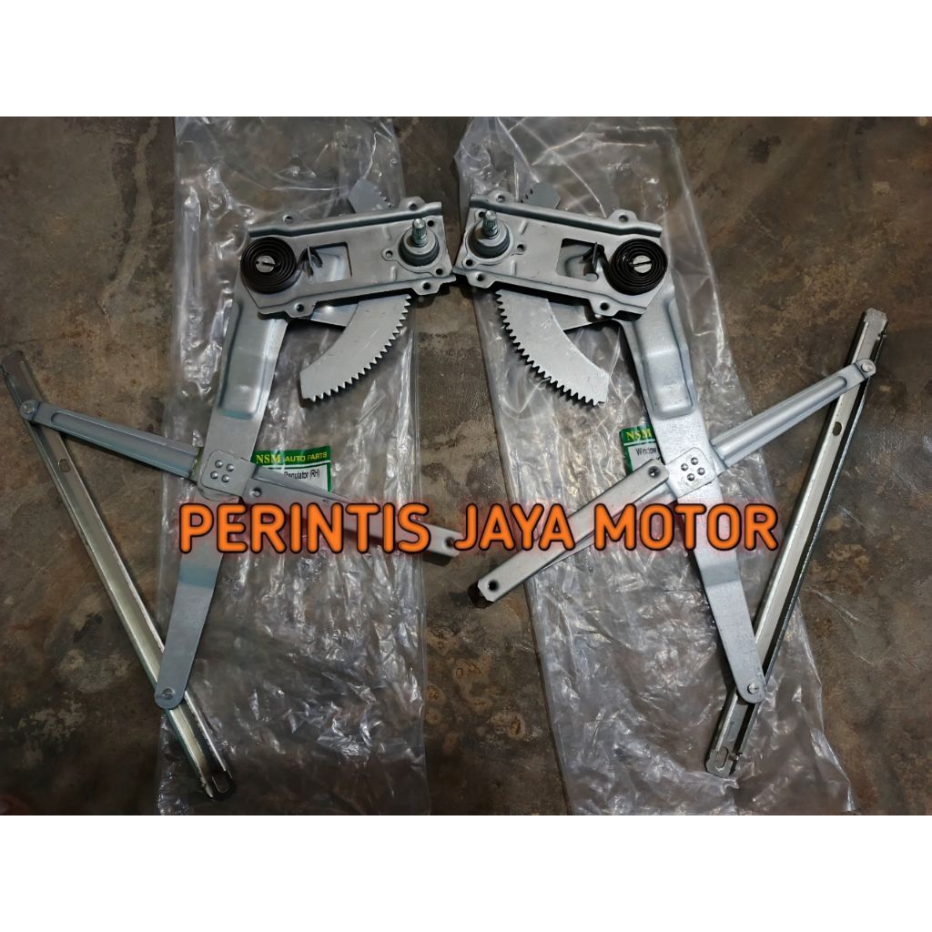 HARGA SET KIRI KANAN REGULATOR PESAWAT KACA MOBIL CHEVROLET LUV KBD 26 DARI TAHUN 1981-1988 set kiri