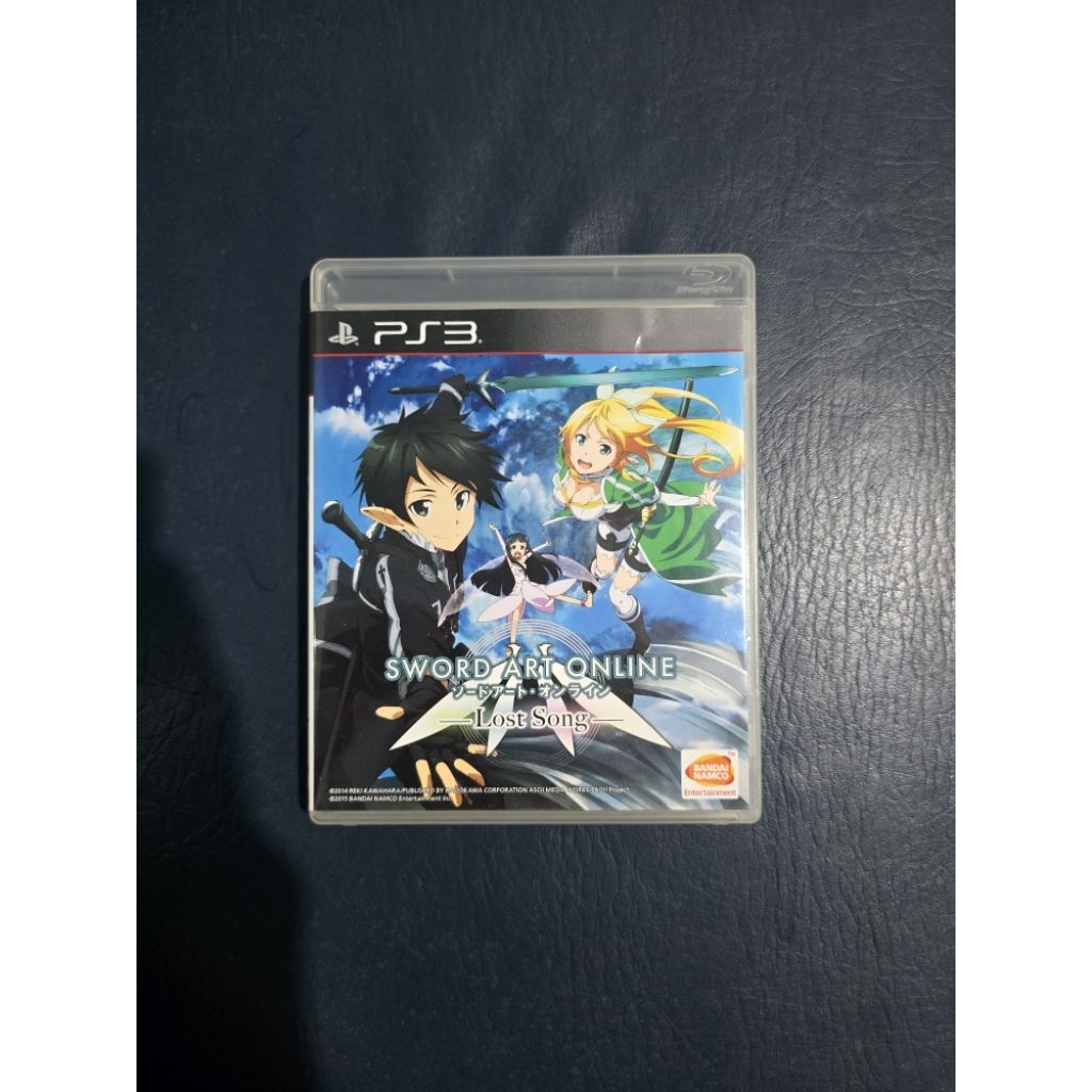 PS3 Games Sword Art Online Lost Song BD Kaset CD Game Playstation 3 Ori Kaset Retro Original Sony