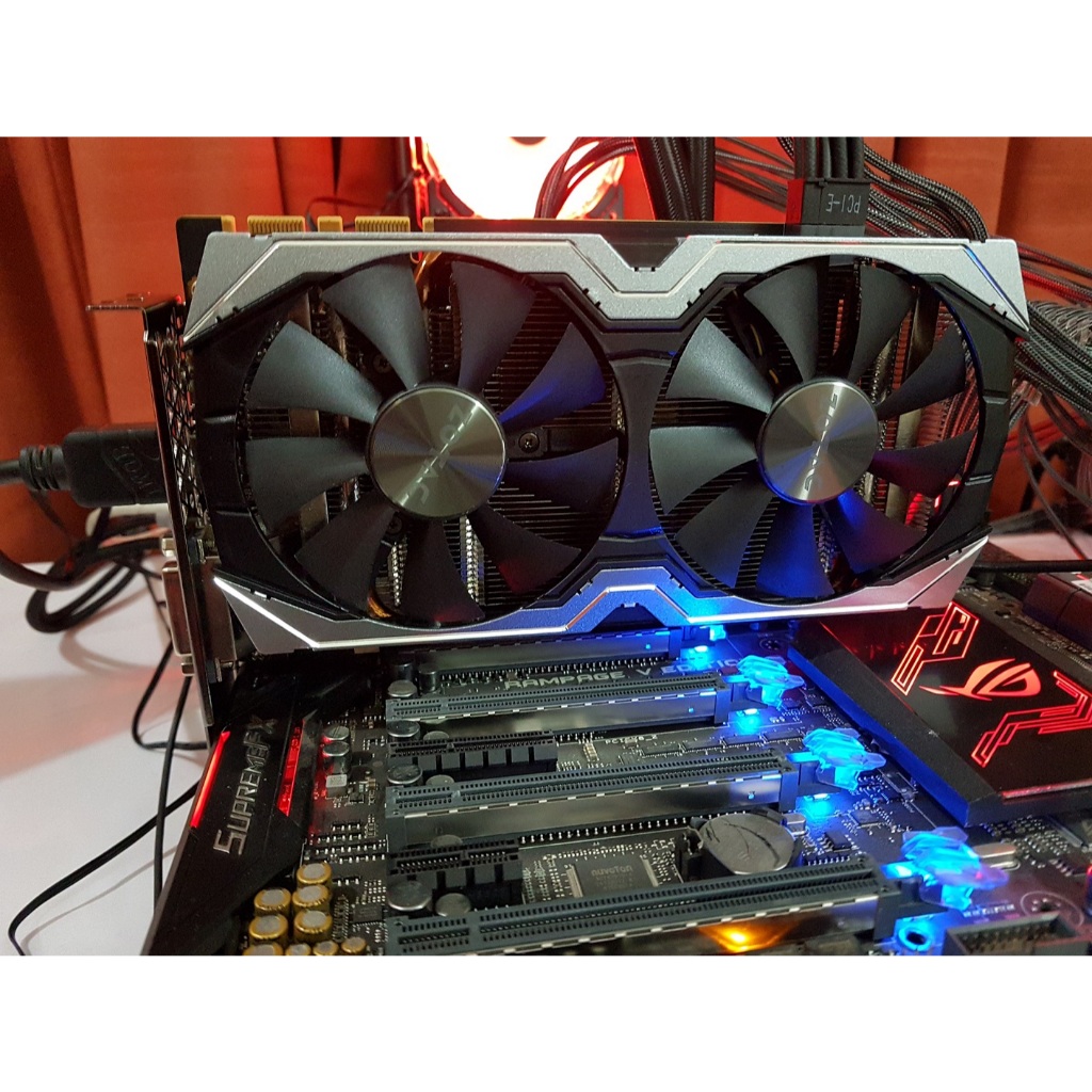 VGA Zotac GeForce GTX 1070 ti AMP Edition GPU Nvidia / Card Second