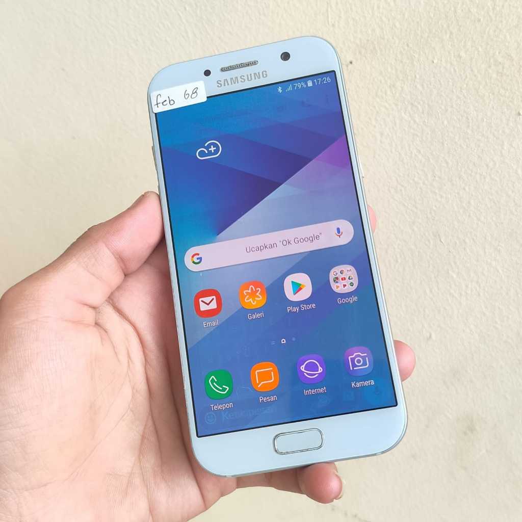 Samsung Galaxy A5 2017 Dual SIM 4G NFC FingerPrint RAM 3GB ROM 32GB Ex Resmi SEIN
