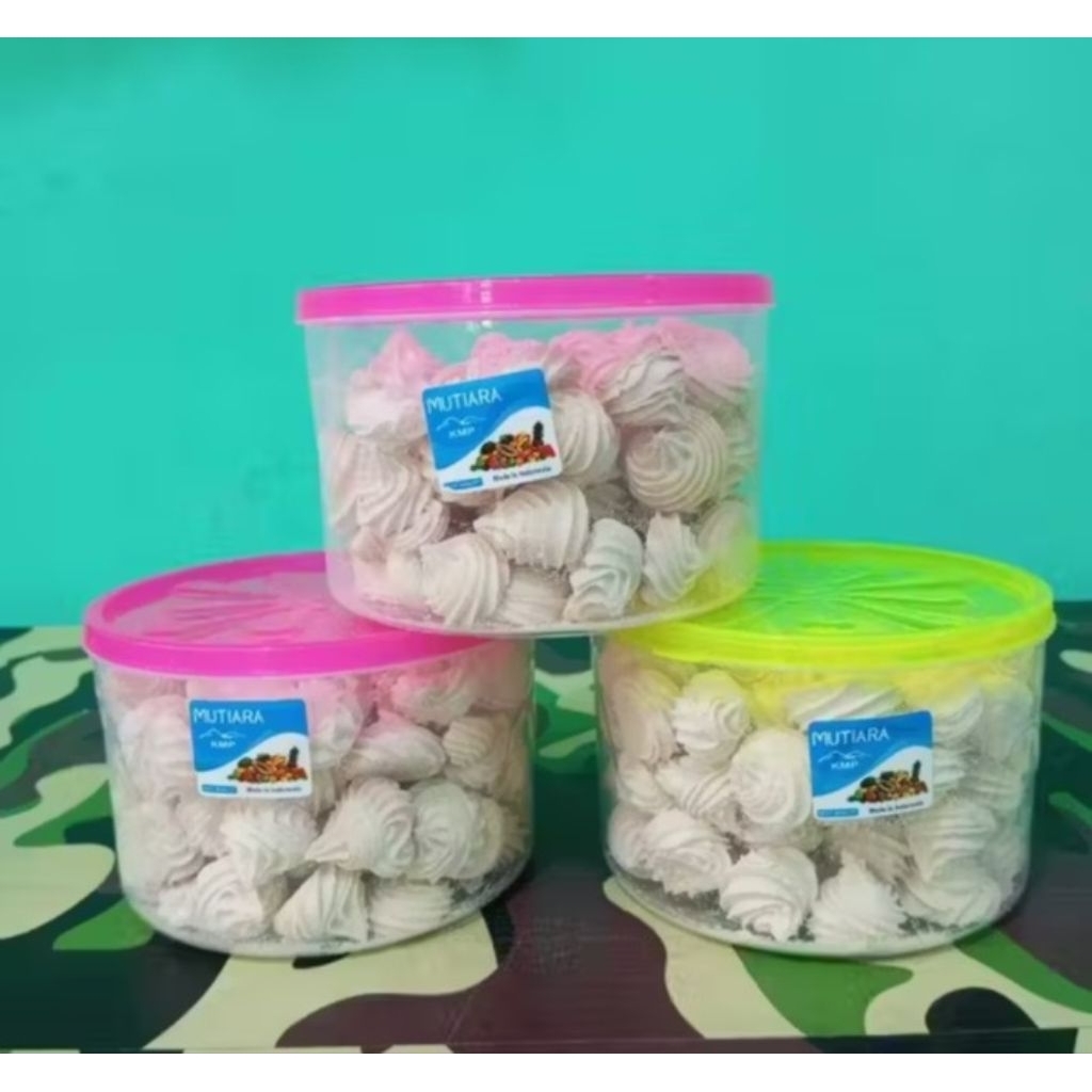 Kue Sagu Mini Kemasan Toples