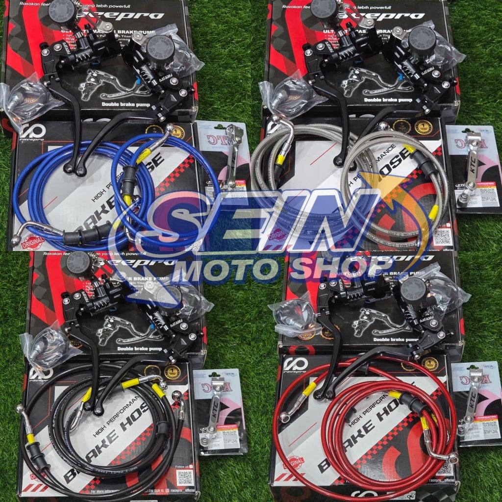 Paket Master Rem Racepro Nmax Non abs Nmax Old Nmax New Nmax New Nmax turbo Selang Rem Pegangan Sela