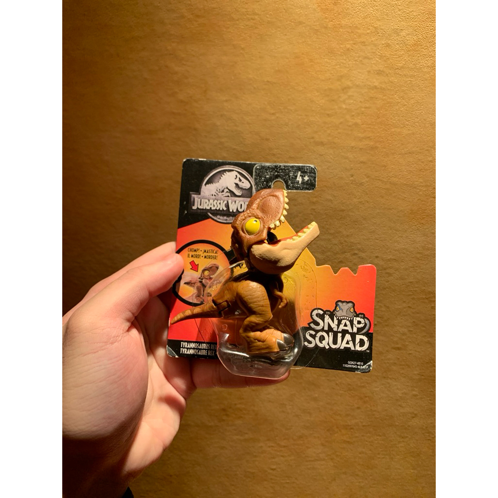 Dino Snap Squad Mattel Jurassic World Tyrannosaurus Rex T Rex Brown Dinorsaur Dinosaurus Universal S