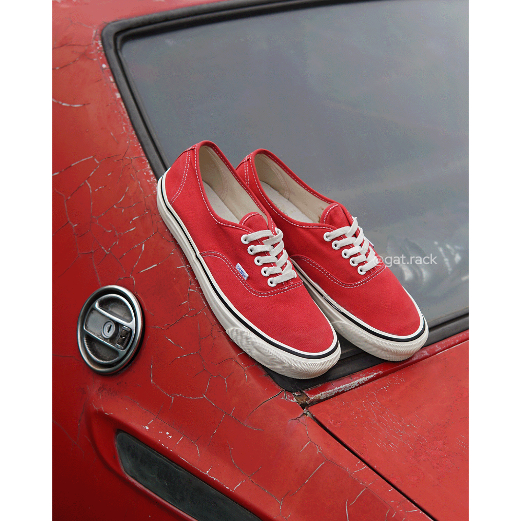 VANS AUTHENTIC ANAHEIM RED CHILI Size 44/ 28,5 cm Second 100% Original - GR00059