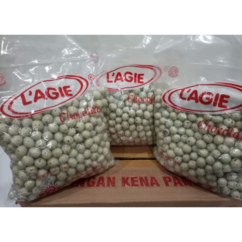 Lagie Coklat Kiloan isi Kacang / Coklat Lagie Planet 1 KG