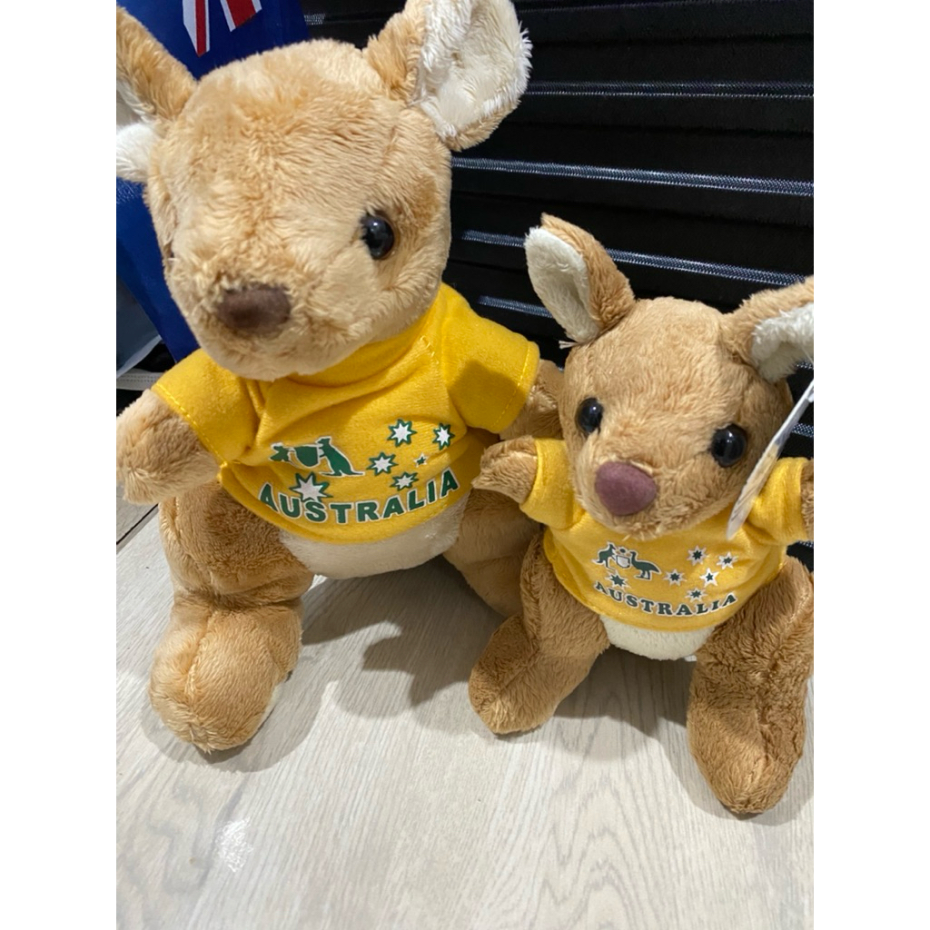 Kangguru Australia Souvenir Boneka Costum {Sepasang} NEW