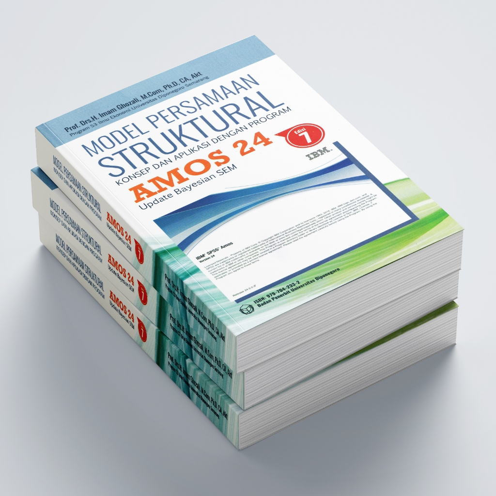 Model Persamaan Struktural Amos 24 edisi 7 Imam Ghozali