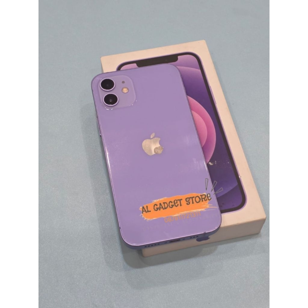 IPHONE 12 128GB RESMI IBOX SECOND MULUS TERAWAT