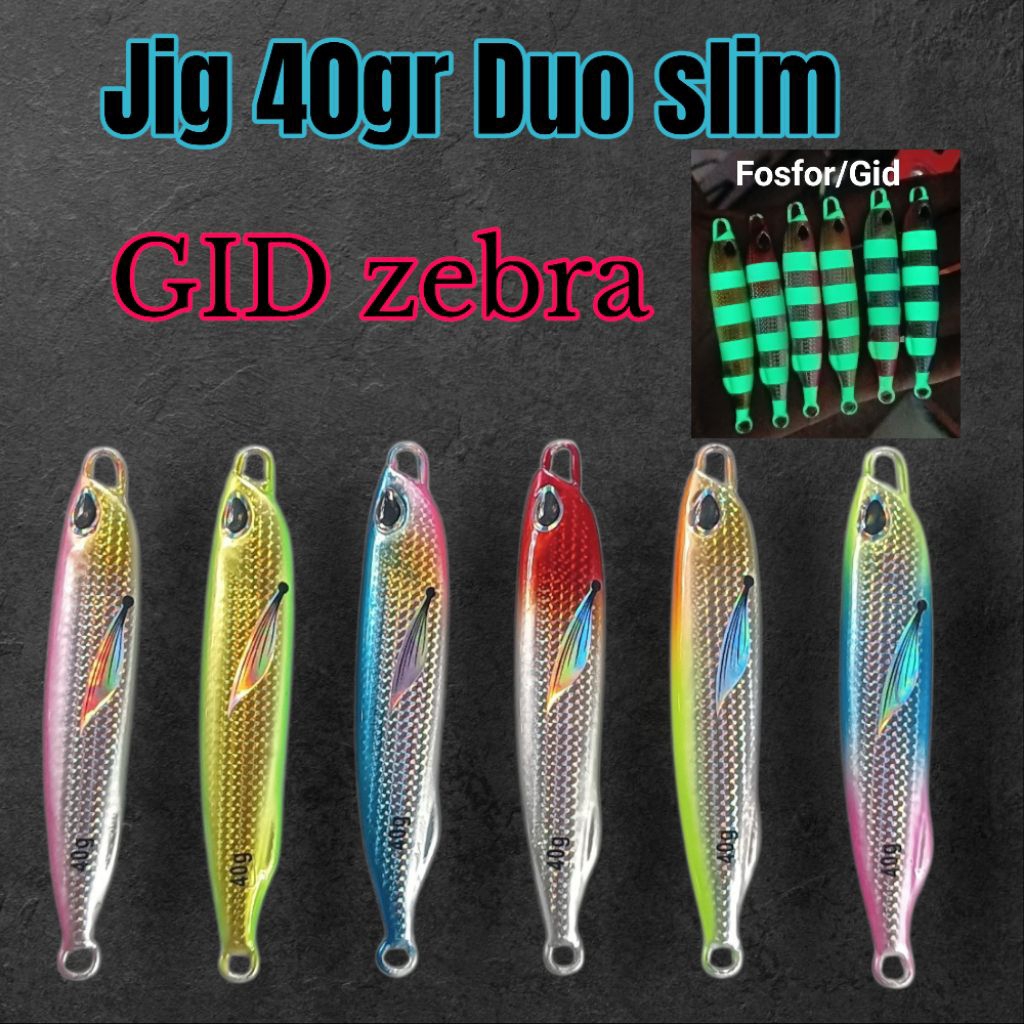 metal jig 40gr DUO SLIM GID