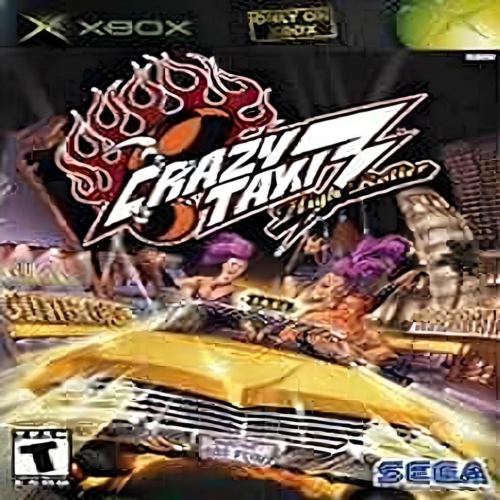 Kaset Game Xbox Classic Crazy Taxi 3 - High Roller (USA)