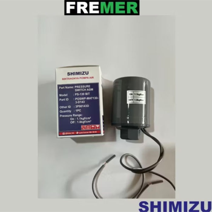 SHIMIZU Otomatis (BEKAS) / Pressure Switch Pompa Air PS 130 BIT / PS 135 E / PS 103 BIT / PS 150 BIT