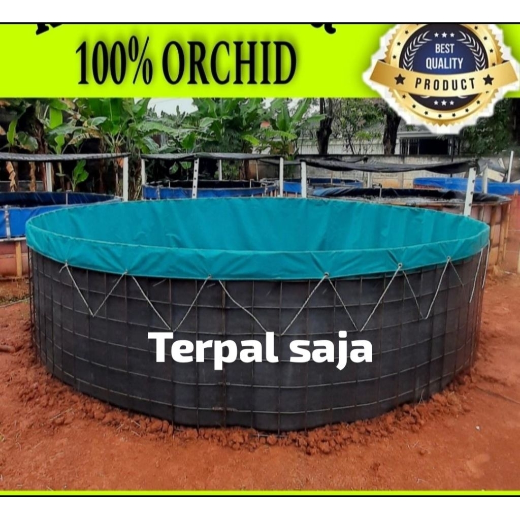 D4 T1,2 kolam bulat ORCHID