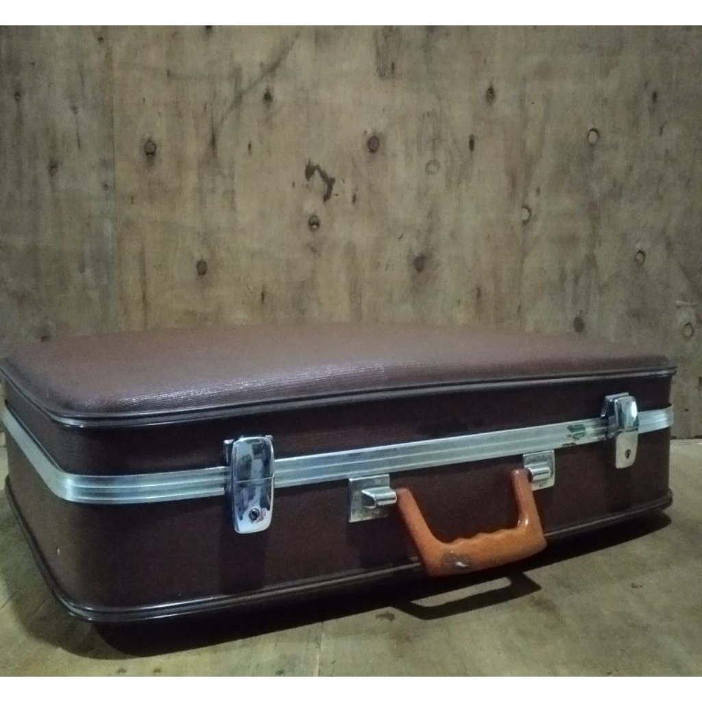 Koper dokumen koper traveljadul antik vintage lawas kuno