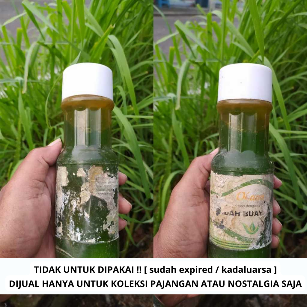 KOLEKSI PRODUK JADUL LAWAS ASLI SHAMPOO OKANA LIDAH BUAYA TAHUN 80AN HANYA UNTUK PAJANGAN SAJA