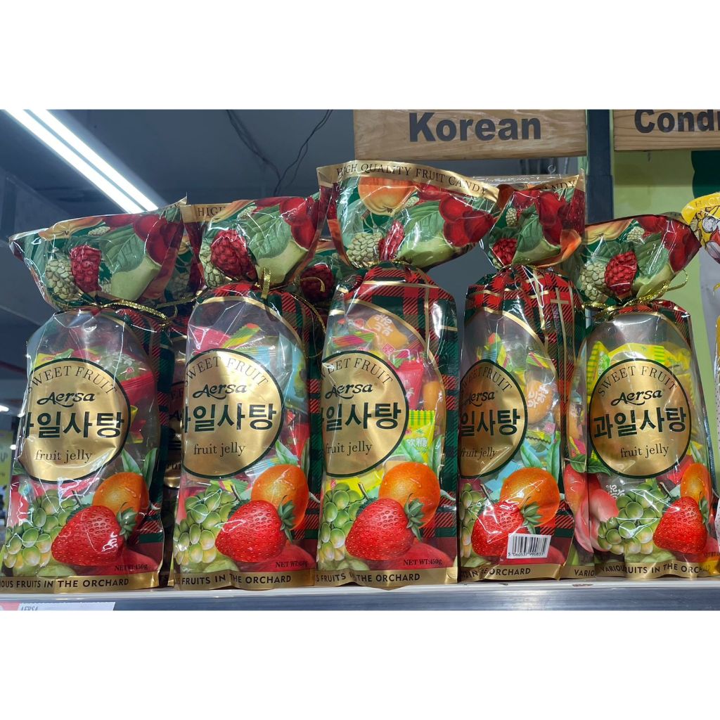 Aersa fruit jelly candy 450gr import cina ORIGINAL