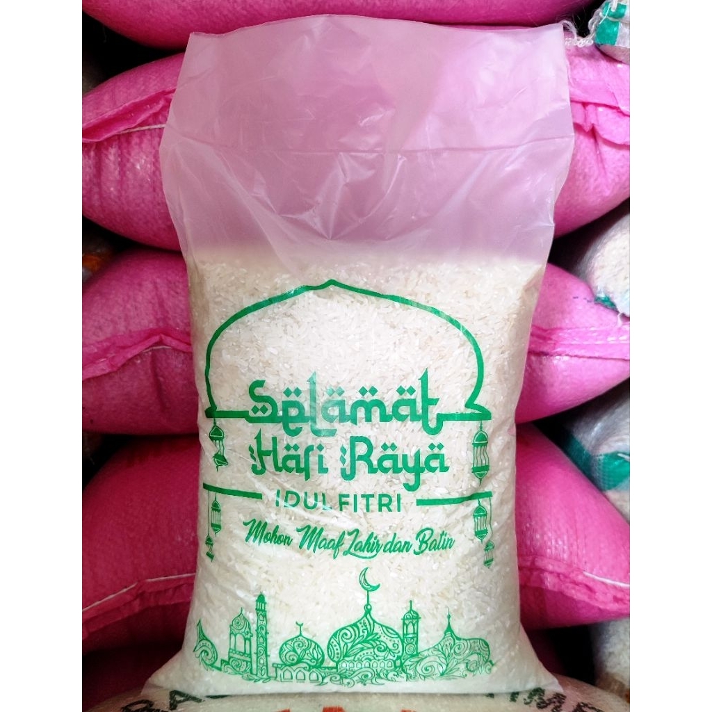 Beras kemasan idul fitri 3kg