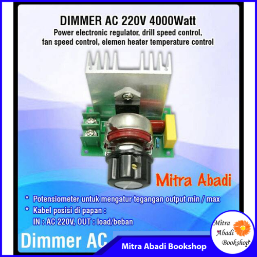 Dimmer AC 220 Volt 4000 Watt