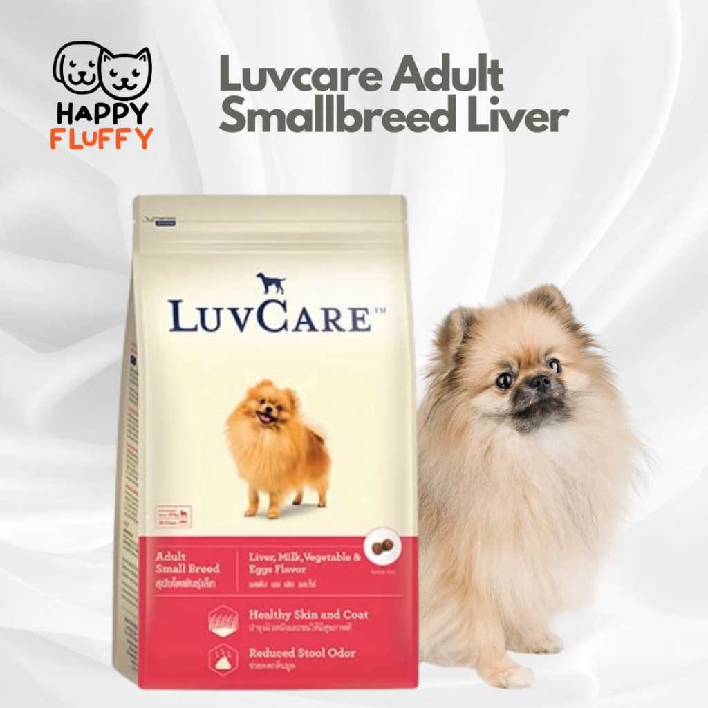 Luvcare Adult Small Breed Liver 2kg Freshpack - Makanan Anjing