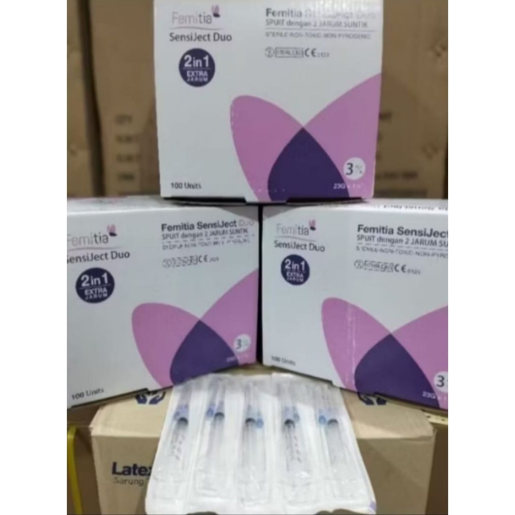 Femitia SENSIJECT duo (2in1)  3cc BOX/100pcs, Exp 2030.
