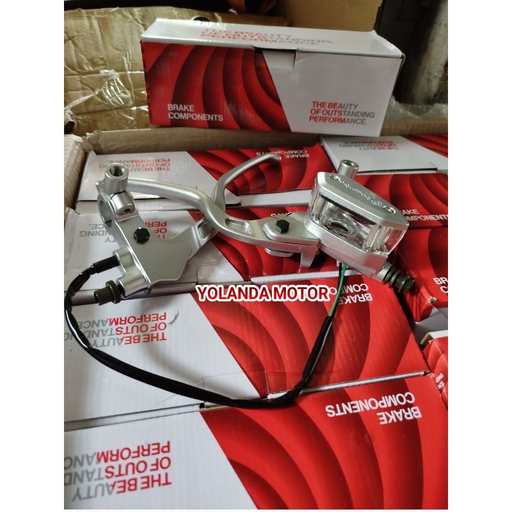 Master rem BREMBO set kiri kanan master brembo import 14mm pnp CB GL MP Tiger dan macam macam motor 